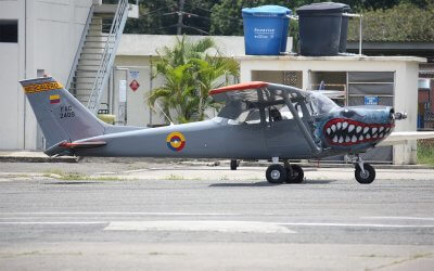 Comando Aéreo de Combate 7 at Cali, Colombia